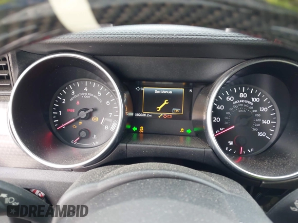 2018 Ford Mustang GT with VIN 1FA6P8CF7J5183136, listed as a IAAI auction lot 41606192 with 69,236 mi miles. Bid and sale history available at carsss.com. Image 7.