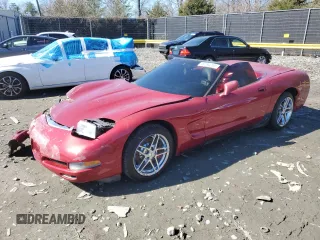 2002 Chevrolet Corvette with VIN 1G1YY32GX25100614, listed as a Copart auction lot 49794205 with 95,008 mi miles and Salvage Title. Bid and sale history available at carsss.com. Image 1.