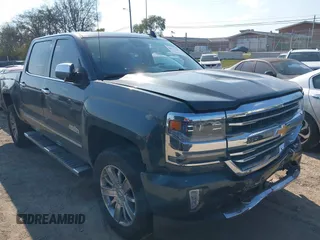 2018 Chevrolet Silverado 1500 High Country with VIN 3GCUKTEC8JG308353, listed as a IAAI auction lot 40714183 with 88,711 mi miles and . Bid and sale history available at DreamBid. Image 1.