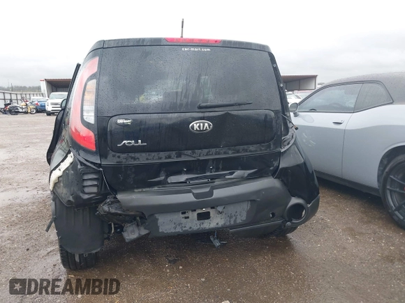 2015 Kia Soul + with VIN KNDJP3A58F7779613, listed as a IAAI auction lot 41944453 with 196,196 mi miles. Bid and sale history available at carsss.com. Image 6.
