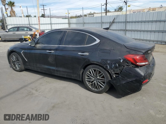 2019 Genesis G70 2.0T Advanced with VIN KMTG34LA6KU027024, listed as a Copart auction lot 78236714 with 29,044 mi miles and Salvage Title. Bid and sale history available at carsss.com. Image 2.