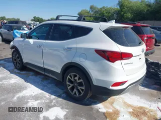 2017 Hyundai Santa Fe Ultimate with VIN 5XYZWDLA9HG481809, listed as a IAAI auction lot 42494779 with 69,674 mi miles and . Bid and sale history available at DreamBid. Image 3.