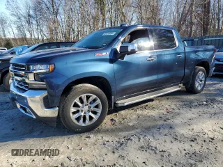 2021 Chevrolet Silverado 1500 LTZ with VIN 3GCUYGET6MG133899, listed as a Copart auction lot 80316094 with Not Provided miles and Salvage Title. Bid and sale history available at DreamBid. Image 1.