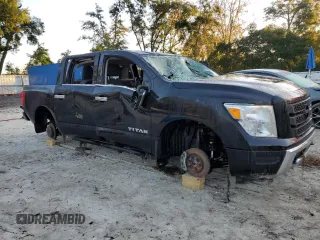 2023 Nissan Titan SV with VIN 1N6AA1ED5PN114394, listed as a Copart auction lot 75536914 with Not provided miles and Non repairable. Bid and sale history available at DreamBid. Image 4.