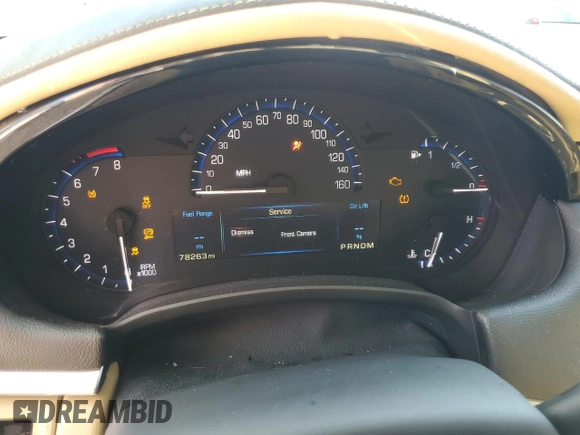 2014 Cadillac XTS Luxury with VIN 2G61M5S33E9188445, listed as a Copart auction lot 73935724 with 78,263 mi miles and Salvage title. Bid and sale history available at DreamBid. Image 9.