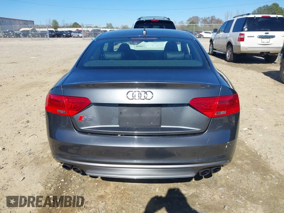2015 Audi S5 Premium Plus with VIN WAUCGAFR0FA016333, listed as a IAAI auction lot 41791187 with 95,987 mi miles. Bid and sale history available at carsss.com. Image 17.