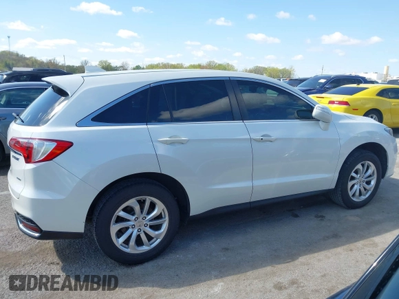 2017 Acura RDX w/Technology Pkg with VIN 5J8TB4H51HL014418, listed as a IAAI auction lot 42019773 with 125,965 mi miles. Bid and sale history available at carsss.com. Image 13.