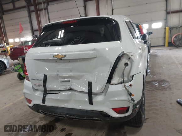 2020 Chevrolet Trax LS with VIN KL7CJNSB9LB084167, listed as a IAAI auction lot 41534378 with 63,612 mi miles. Bid and sale history available at carsss.com. Image 16.