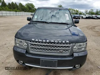 2011 Land Rover Range Rover SC with VIN SALMF1E4XBA357855, listed as a Copart auction lot 57708415 with 133,425 mi miles and Salvage title. Bid and sale history available at DreamBid. Image 5.