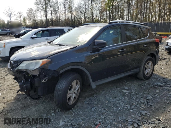 2015 Toyota RAV4 LE with VIN 2T3BFREV8FW326942, listed as a Copart auction lot 51012125 with 185,661 mi miles and Salvage Title. Bid and sale history available at carsss.com. Image 1.