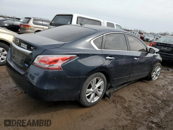 2014 Nissan Altima S with VIN 1N4AL3AP6EN252943, listed as a Copart auction lot 49278925 with 187,184 mi miles and Salvage Title. Bid and sale history available at DreamBid. Image 3.