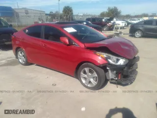 2016 Hyundai Elantra SE with VIN KMHDH4AE6GU558493, listed as a IAAI auction lot 29375423 with 89,842 mi miles. Bid and sale history available at carsss.com. Image 1.