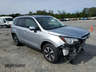 2017 Subaru Forester Limited with VIN JF2SJARC4HH436907, listed as a Copart auction lot 48598443 with 81,777 mi miles. Bid and sale history available at carsss.com. Image 4.