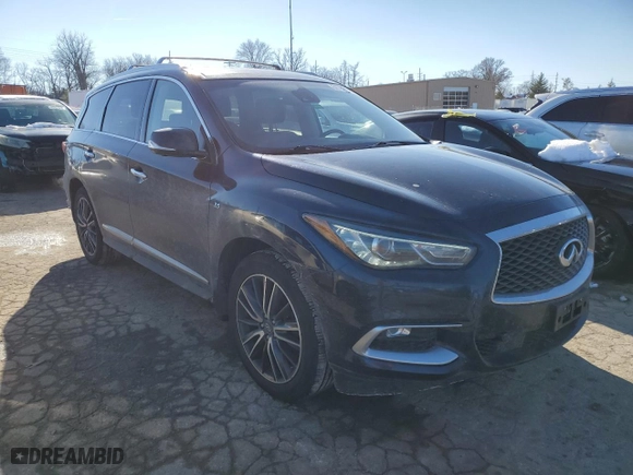 2016 Infiniti QX60 with VIN 5N1AL0MM9GC513759, listed as a Copart auction lot 84762314 with 163,714 mi miles and Salvage Title. Bid and sale history available at carsss.com. Image 4.