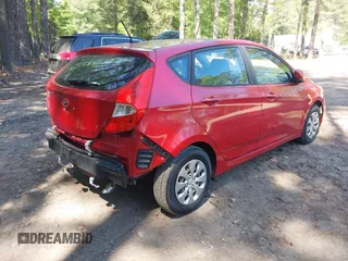 2017 Hyundai Accent SE with VIN KMHCT5AE3HU321459, listed as a IAAI auction lot 42160169 with 71,335 mi miles. Bid and sale history available at carsss.com. Image 4.