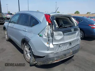 2014 Honda CR-V EX-L with VIN 2HKRM3H75EH563098, listed as a IAAI auction lot 42151583 with 152,882 mi miles and . Bid and sale history available at carsss.com. Image 3.