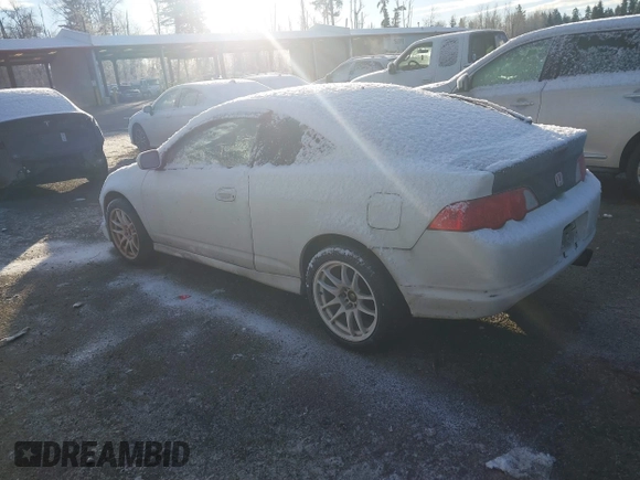 2003 Acura RSX with VIN JH4DC53843C021135, listed as a IAAI auction lot 41500972 with 189,469 mi miles. Bid and sale history available at carsss.com. Image 3.