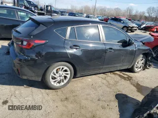 2024 Subaru Impreza with VIN JF1GUABC6R8384516, listed as a Copart auction lot 89244255 with 0 mi miles and Salvage Title. Bid and sale history available at carsss.com. Image 3.