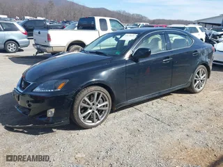 2008 Lexus IS 350 with VIN JTHBE262785019415, listed as a IAAI auction lot 41672025 with 141,228 mi miles. Bid and sale history available at carsss.com. Image 2.