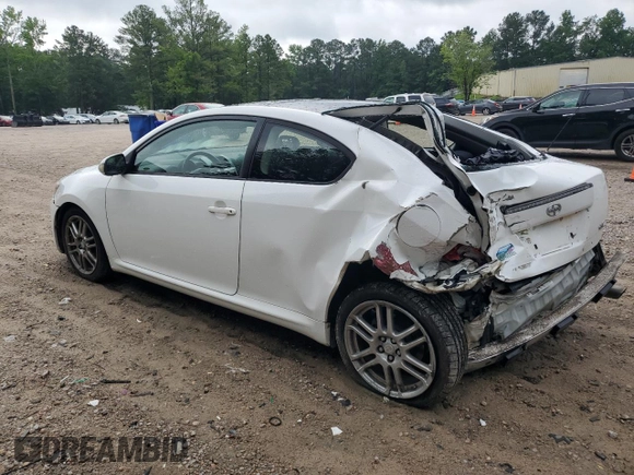 2007 Scion tC Spec with VIN JTKDE177670217471, listed as a Copart auction lot 60991105 with 183,758 mi miles and Salvage title. Bid and sale history available at DreamBid. Image 2.