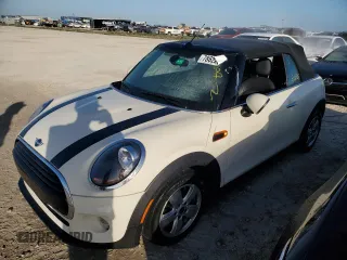 2019 MINI Convertible Cooper with VIN WMWWG5C53K3E22825, listed as a Copart auction lot 78622554 with 34,925 mi miles and Non Repairable. Bid and sale history available at carsss.com. Image 1.