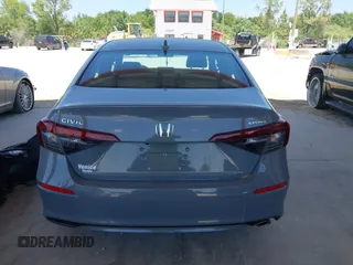 2025 Honda Civic Sport with VIN 2HGFE2F54SH542602, listed as a IAAI auction lot 42068927 with 7,110 mi miles and . Bid and sale history available at DreamBid. Image 17.