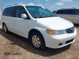 2003 Honda Odyssey EX-L with VIN 5FNRL18983B122294, listed as a IAAI auction lot 41922671 with 215,911 mi miles and . Bid and sale history available at DreamBid. Image 1.