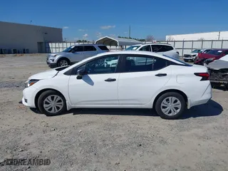 2024 Nissan Versa S with VIN 3N1CN8DV0RL926176, listed as a IAAI auction lot 41672211 with 2,898 mi miles. Bid and sale history available at carsss.com. Image 14.