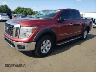 2018 Nissan Titan SV with VIN 1N6AA1E56JN540515, listed as a Copart auction lot 61862355 with 79,833 mi miles and Salvage title. Bid and sale history available at DreamBid. Image 1.
