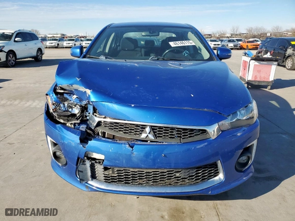 2017 Mitsubishi Lancer ES with VIN JA32U2FU9HU010449, listed as a Copart auction lot 46146115 with 103332 miles and Salvage Title. Bid and sale history available at carsss.com. Image 5.