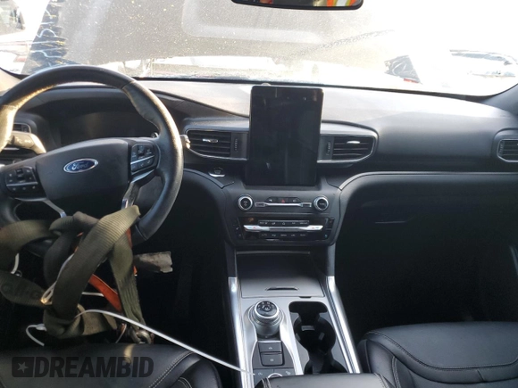 2020 Ford Explorer ST with VIN 1FM5K8GC4LGB19224, listed as a Copart auction lot 74131374 with Not Provided miles and Salvage Title. Bid and sale history available at DreamBid. Image 8.