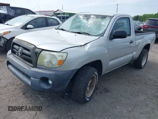 2007 Toyota Tacoma with VIN 5TENX22N87Z435297, listed as a IAAI auction lot 42312336 with 100,665 mi miles and . Bid and sale history available at DreamBid. Image 2.