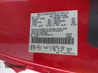2003 Ford F-150 XL with VIN 1FTRX17243NA84413, listed as a IAAI auction lot 42132813 with 190,715 mi miles. Bid and sale history available at carsss.com. Image 9.