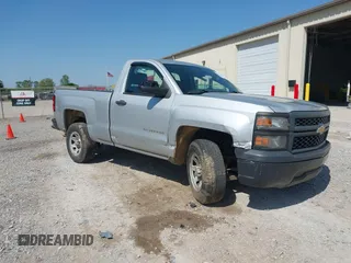 2015 Chevrolet Silverado 1500 Work Truck with VIN 1GCNCPEH7FZ235651, listed as a IAAI auction lot 42020318 with 142,582 mi miles and . Bid and sale history available at DreamBid. Image 1.