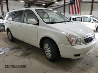 2011 Kia Sedona LX with VIN KNDMG4C70B6409693, listed as a Copart auction lot 54836905 with 144,161 mi miles and Clean Title. Bid and sale history available at carsss.com. Image 4.
