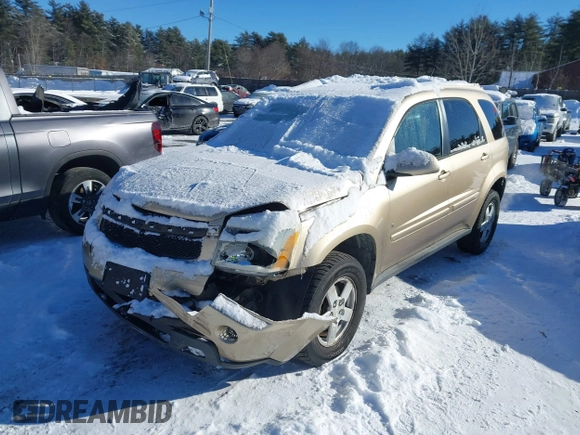 2007 Chevrolet Equinox LT with VIN 2CNDL73F676074568, listed as a IAAI auction lot 41365607 with 108,091 mi miles. Bid and sale history available at carsss.com. Image 2.
