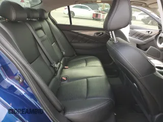 2019 Infiniti Q50 3.0t Signature Edition with VIN JN1EV7AP6KM540642, listed as a Copart auction lot 64402524 with 43,677 mi miles and Salvage Title. Bid and sale history available at carsss.com. Image 10.