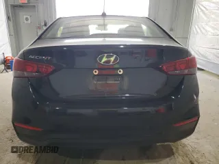 2022 Hyundai Accent SEL with VIN 3KPC24A6XNE153761, listed as a Copart auction lot 56784025 with Not provided miles and Salvage title. Bid and sale history available at DreamBid. Image 6.