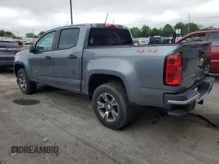 2020 Chevrolet Colorado 4WD Work Truck with VIN 1GCGTBENXL1244968, listed as a Copart auction lot 62849515 with 31,752 mi miles and Salvage title. Bid and sale history available at DreamBid. Image 2.