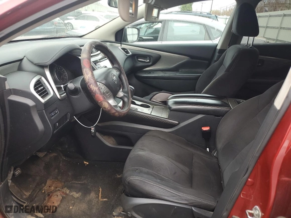 2016 Nissan Murano SL with VIN 5N1AZ2MH0GN160040, listed as a Copart auction lot 54091155 with 191,292 mi miles and Clean Title. Bid and sale history available at carsss.com. Image 7.