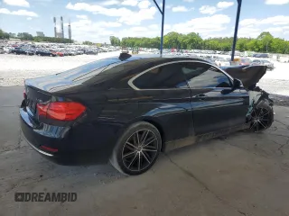 2015 BMW 4 Series 428i xDrive with VIN WBA3N9C52FK248299, listed as a Copart auction lot 55392405 with 88,588 mi miles and Salvage title. Bid and sale history available at DreamBid. Image 3.