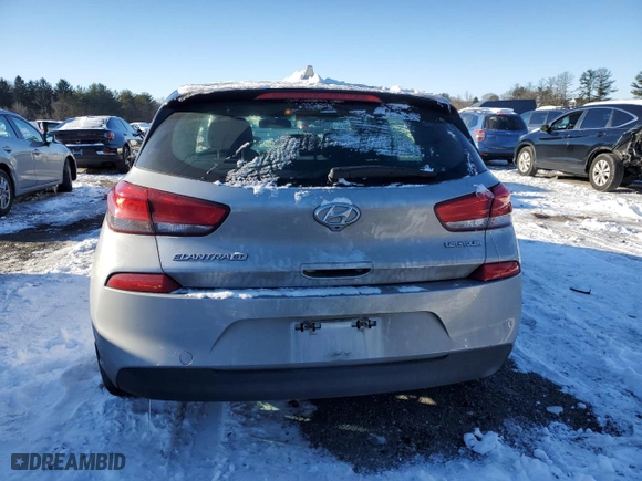 2020 Hyundai Elantra GT with VIN KMHH35LE0LU121957, listed as a Copart auction lot 41511435 with NaN miles and Salvage Title. Bid and sale history available at carsss.com. Image 6.
