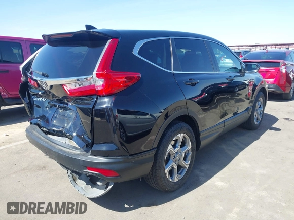 2019 Honda CR-V EX-L with VIN 7FARW1H82KE031037, listed as a IAAI auction lot 41702356 with 44,495 mi miles. Bid and sale history available at carsss.com. Image 4.