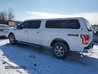 2017 Ford F-150 XL with VIN 1FTFW1EG5HKC90885, listed as a Copart auction lot 45663355 with 206,276 mi miles and Salvage Title. Bid and sale history available at carsss.com. Image 2.