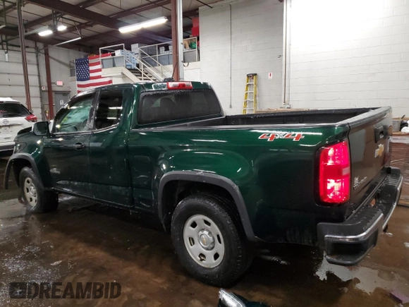 2015 Chevrolet Colorado 4WD WT with VIN 1GCHTAEA4F1275987, listed as a Copart auction lot 88753445 with 110,820 mi miles and Salvage title. Bid and sale history available at DreamBid. Image 2.