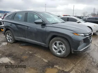 2024 Hyundai Tucson SE with VIN 5NMJA3DE6RH317948, listed as a Copart auction lot 47228155 with 23,283 mi miles and Non Repairable. Bid and sale history available at DreamBid. Image 4.