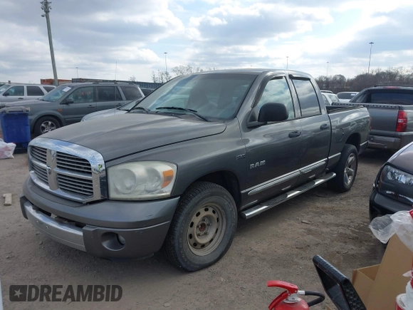 2008 Dodge 1500 SLT with VIN 1D7HA18268S599634, listed as a IAAI auction lot 41378572 with 201,883 mi miles and . Bid and sale history available at DreamBid. Image 14.