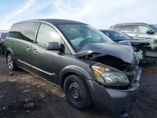 2007 Nissan Quest with VIN 5N1BV28U27N104205, listed as a IAAI auction lot 41467982 with 183,428 mi miles. Bid and sale history available at carsss.com. Image 1.