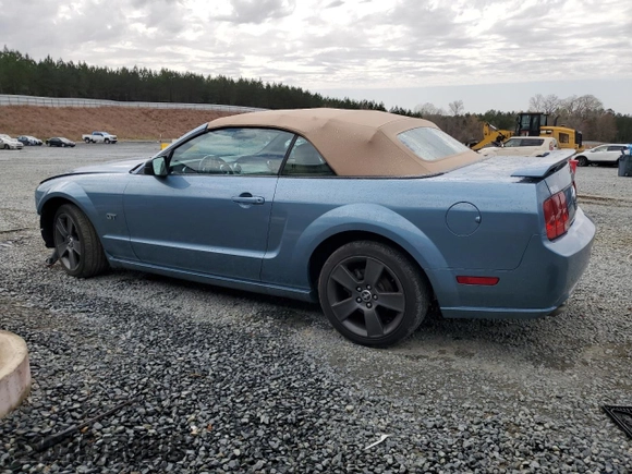 2006 Ford Mustang GT Deluxe with VIN 1ZVHT85H065258602, listed as a Copart auction lot 49955095 with 80,065 mi miles and Salvage Title. Bid and sale history available at carsss.com. Image 2.
