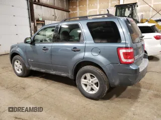 2011 Ford Escape Hybrid with VIN 1FMCU5K36BKB75605, listed as a Copart auction lot 47722395 with 62,661 mi miles and Salvage title. Bid and sale history available at DreamBid. Image 2.
